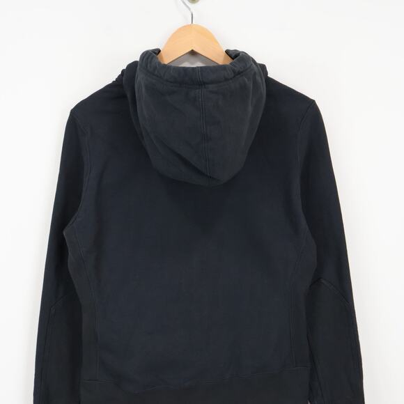 American Giant Women's Classic Full Zip Cotton Hoodie Black Size Medium - Picture 5 of 6